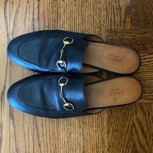 Gucci Women's Princetown Leather slipper